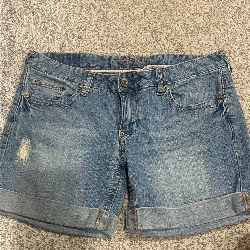Amethyst Jeans Light Blue Jean Shorts